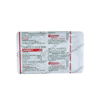 Normet 200mg Strip Of 10 Tablets: Uses, Side Effects, Price & Dosage ...