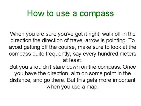 Image result for How to Use a Compass Correctly