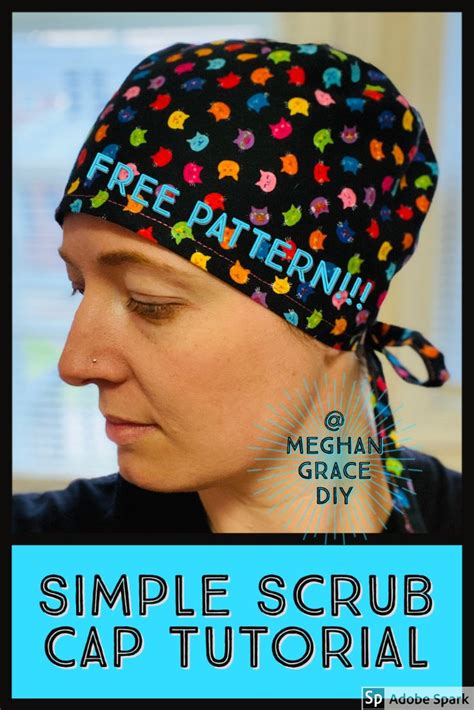 Image result for Easy Scrub Cap Pattern