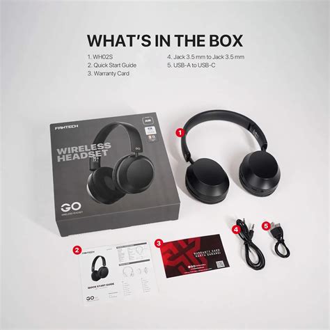 سماعة وايرلس FANTECH WH02S GO AIR | الاردن