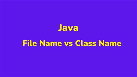 Image result for Java Class Name