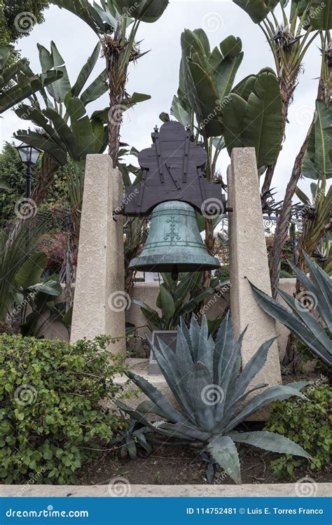 La Placita Olvera in Los Angeles Stock Image - Image of landmark ...