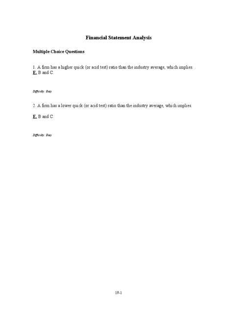 Image result for Financial Statement Questionexample