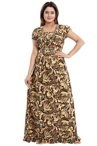 Buy CINCO Women's Cotton Nighty - CCN584 at Amazon.in