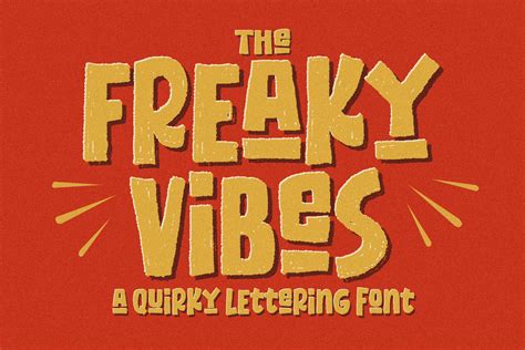 Freaky Vibes Font by Blankids Studio · Creative Fabrica