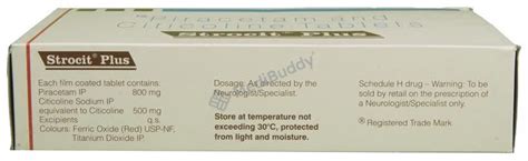 Strocit Plus Tablet: Price, Uses, Side Effects & How to Use - MediBuddy