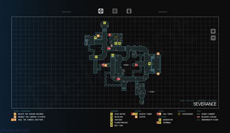 Image result for Alien Isolation Full Map