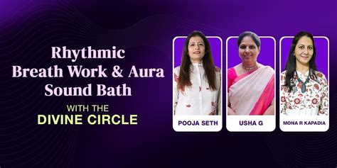Rhythmic Breath Work & Aura Sound Bath workshops Event Tickets Mumbai ...