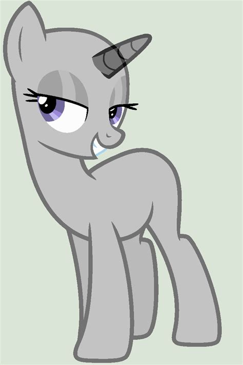 [MLP Base] Unicorn by Tavda on DeviantArt