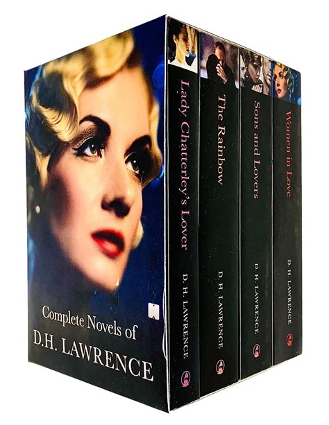 Complete Novels of D.H. Lawrence 4 Books Collection Box Set by D.H ...