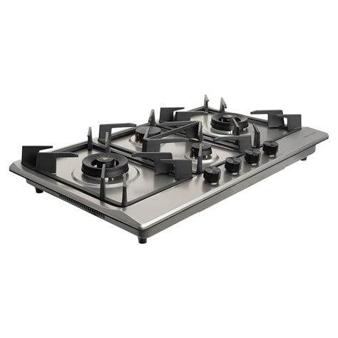 Faber Inspiria 4-Burner Built-in Hob - 90cm, Stainless Steel Panel ...