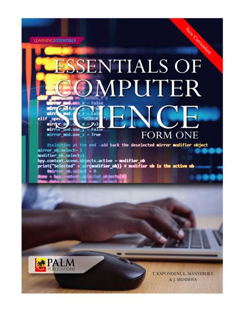 Image result for Computer Science Form 1 Book
