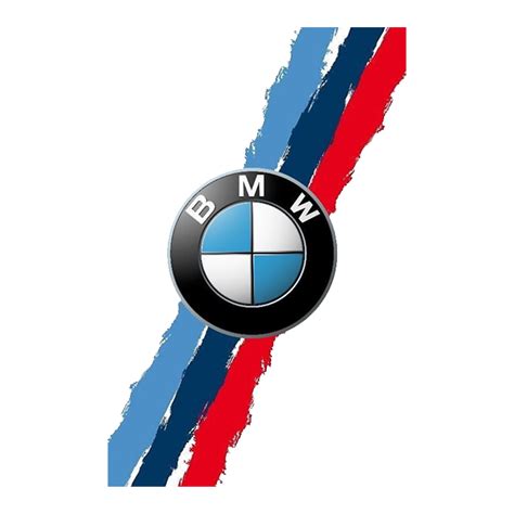 BMW Striped Logo Premium Vinyl Stickers – stickerogy