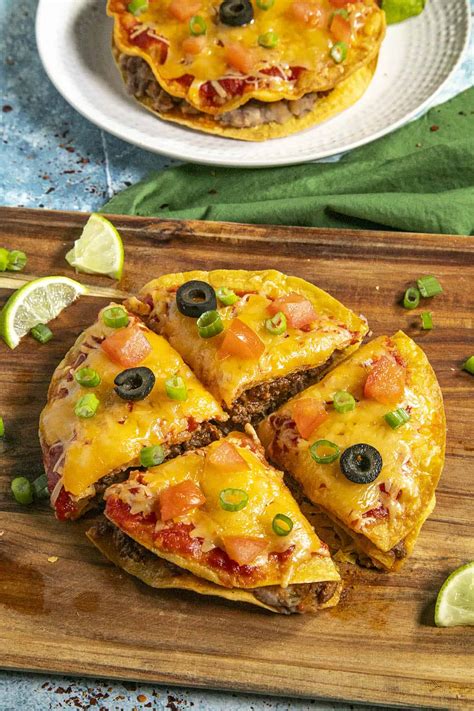 Mexican Pizza Recipe - Chili Pepper Madness