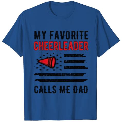 Cheer Dad Cheerleader Father Cheerleading Dad Gift T-shirt sold by ...