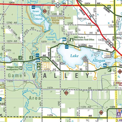Allegan County Michigan Map at Sharon Soliz blog
