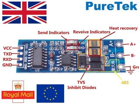XY-017 3.3v 5v 12v RS485 for Ttl RS485 SP3485 RS-485 | Ubuy India