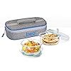 Buy Treo by Milton All Fresh Round Glass Lunch Boxes, Set of 2 (400 ml ...