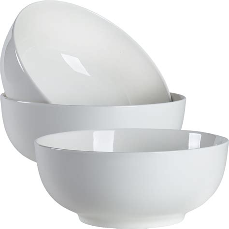 Amazon.com: Zscera 60 oz Large Pho Soup Bowls, Large Ramen Bowls, Off ...