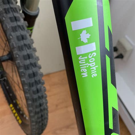 Buy Full Name With Canada Flag Decal, Bike, Mountain Bike, Bicycle Name ...