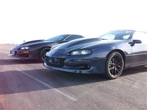 1998-2002 IROC-Z Sunoco Style Heat Venting Cowl Hood for Camaro Z28 and ...