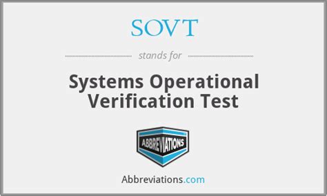 Image result for Shipboard Operational Verification Test