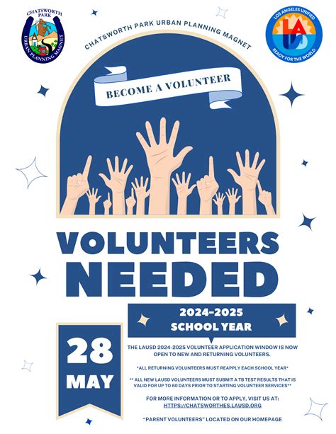 2024-2025 Volunteer Application Window Now Open! | Chatsworth Park ...