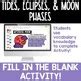 Tides, Eclipses & The Moon | Digital Fill In the Blank Activity | TPT