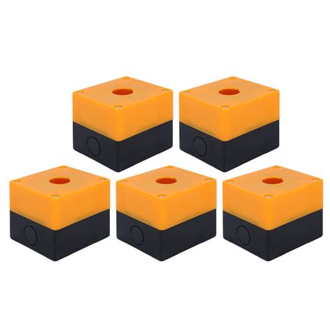 Momentary Push Button Switch Station Box, Professional Waterproof 5Pcs ...
