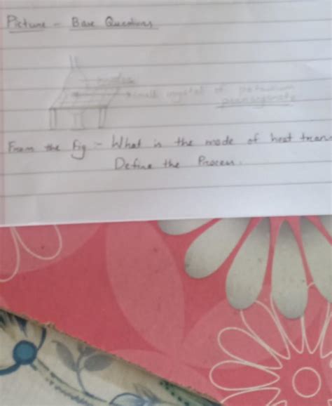 Picture Base QuestionsFrom the figWhat isthe mode of heat transfer ...