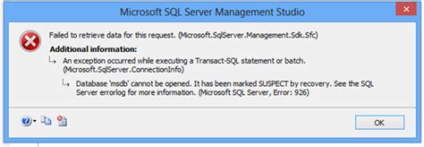 Image result for Error 29506 SQL Management Studio