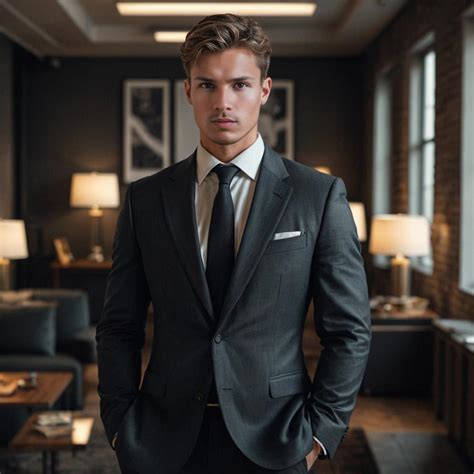 Charcoal Grey Business Suit 的图像结果