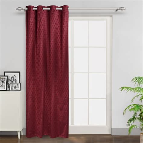Buy Griffin Jacquard Blackout Door Curtain from Home Centre at just INR ...