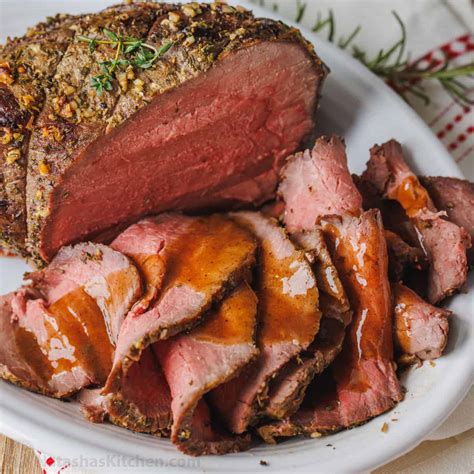 Roast Beef Recipe with Gravy (VIDEO) - NatashasKitchen.com