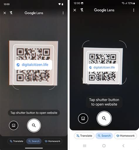 Scan a QR Code Android 的图像结果