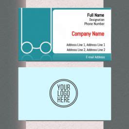 Free Download: Eye Specialist Visiting Card Format for Effective Branding