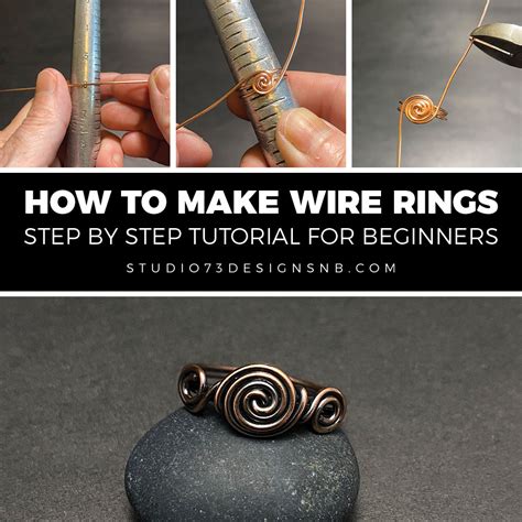 Easy Wire Ring Tutorial 的图像结果