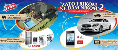 Velika Frikom nagradna igra "Pažljivo ližite 2" – Novosti — Frikom