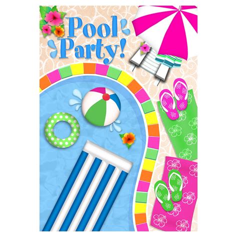 Free Pool Party Clip Art - Cliparts.co