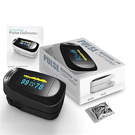 DR VAKU® Professional Pulse Oximeter Fingertip, SpO2 and PR Value ...