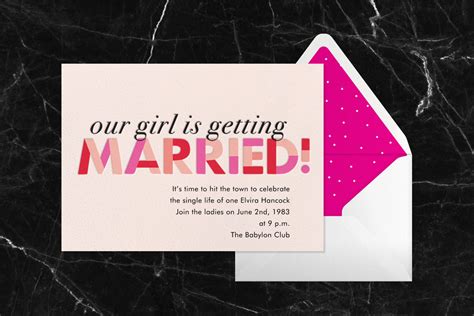 Bachelorette Invitations Wording