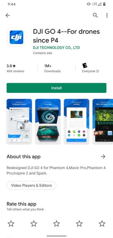 DJI Go 4 Tutorial 的图像结果
