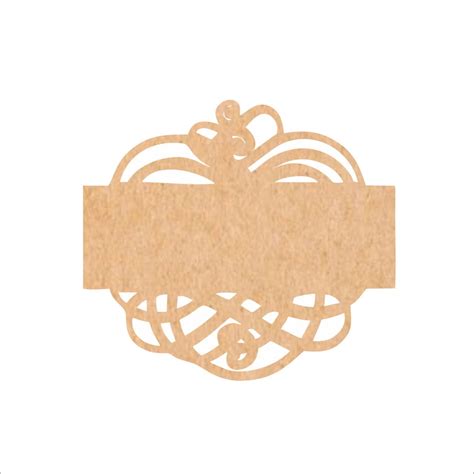 Laser cut name board - 16