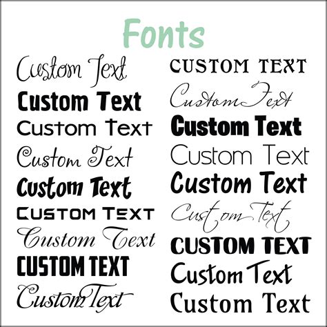 Font For Vinyl Print