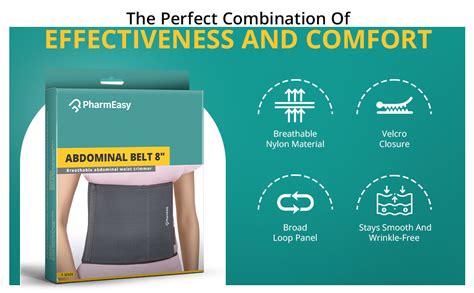 Buy PharmEasy Postpartum Abdominal Binder Belt for Women & Men ...