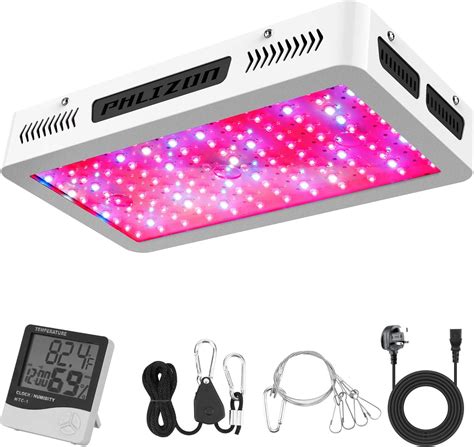 Buy Phlizon 1200W High Power Series Plant LED Grow Light Full Spectrum ...