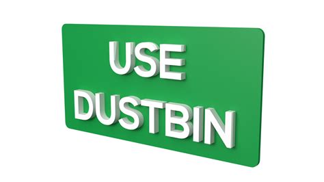 Use Dustbin | Use Dustbin signage | Use Dustbin signboard