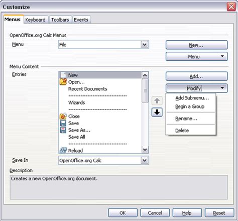 Image result for OpenOffice Interface