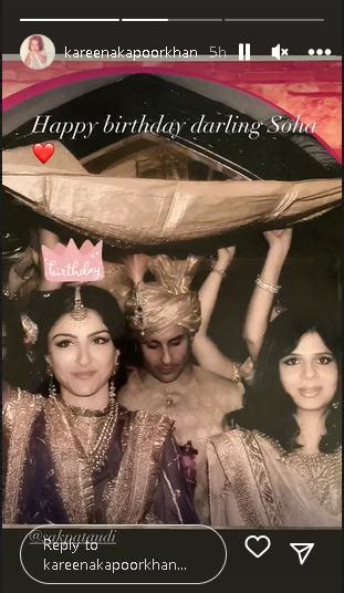 Kareena Kapoor shares warm birthday wishes for Soha Ali Khan, calls her ...
