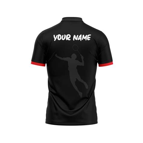 Red Dots Customized Badminton Jersey Design | Customized Jerseys Online ...